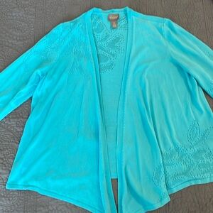 Open front cardigan by Chico’s